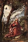 BURGKMAIR, Hans St John the Evangelist in Patmos d Germany oil painting reproduction